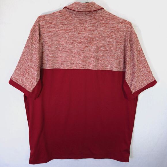 Under Armour Polo Mens XL Maroon Loose Fit Performance Golf Shirt Boston College - Picture 4 of 10